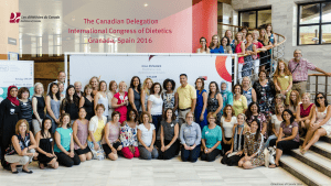 The Canadian Delegation at ICD 2016